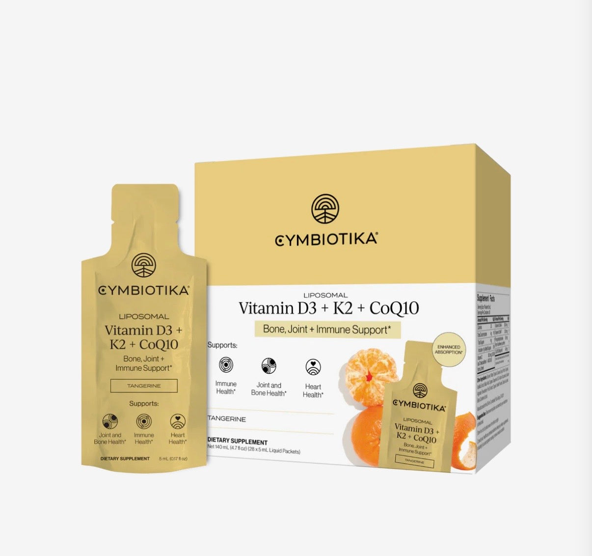 Vitamin D3 + K2 + CoQ10