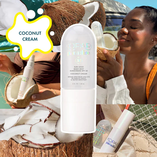 Coconut Cream Sun Juice Body Mist Sunscreen SPF 30