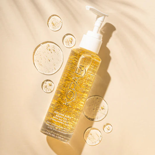 Golden Aura Body Oil with 24K Gold & Hyaluronic Acid