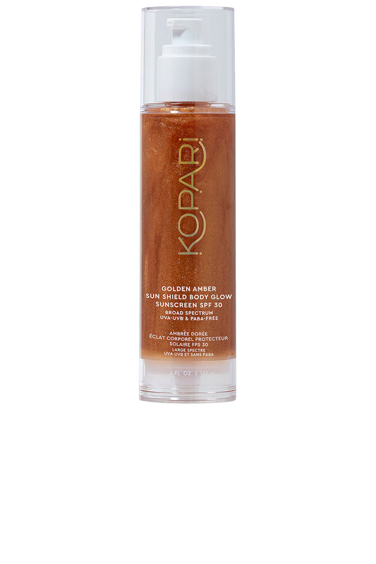 Golden Amber Sun Shield Body Glow Sunscreen SPF 30