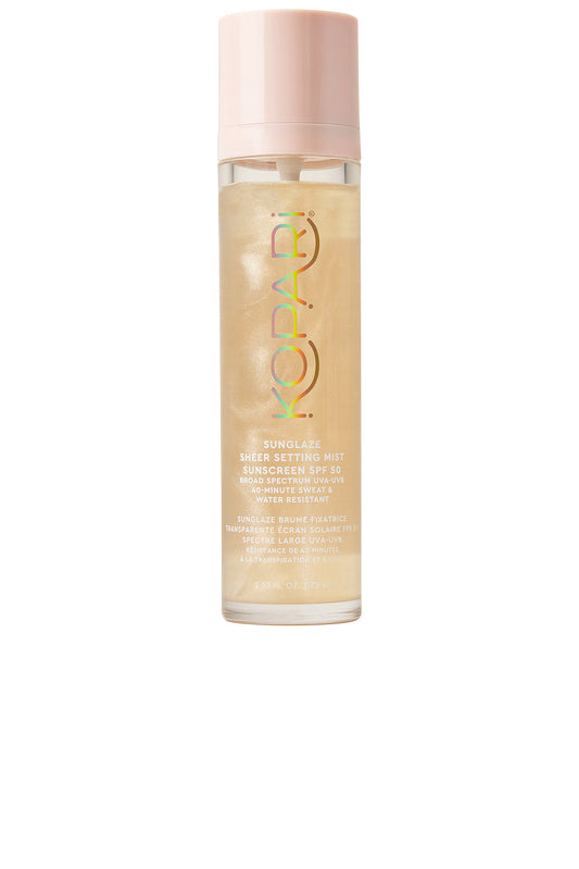 Sunglaze Sheer Setting Mist Sunscreen SPF 50