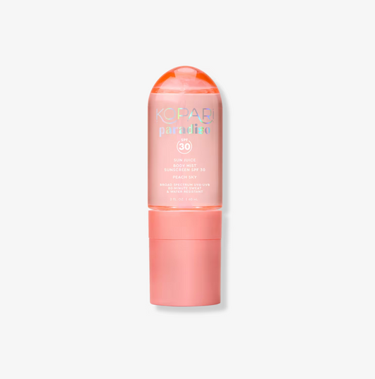 Peach Sky Sun Juice Body Mist Sunscreen SPF 30