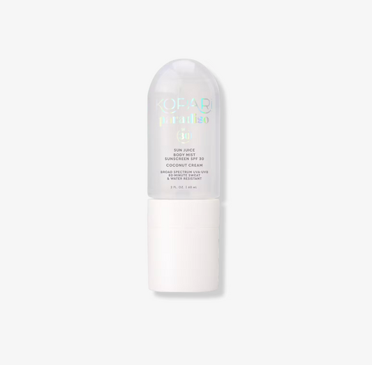 Coconut Cream Sun Juice Body Mist Sunscreen SPF 30