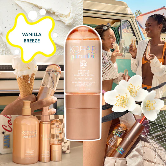 Vanilla Breeze Sun Juice Body Mist Sunscreen SPF 30